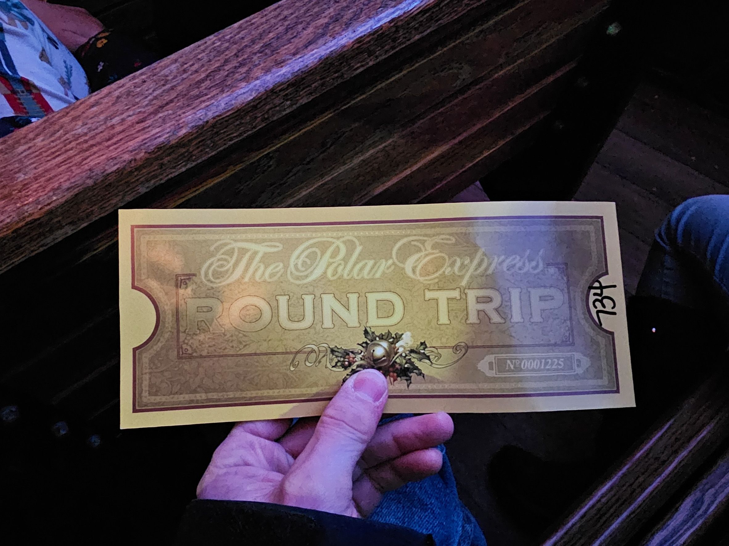 polar express train ride ticket